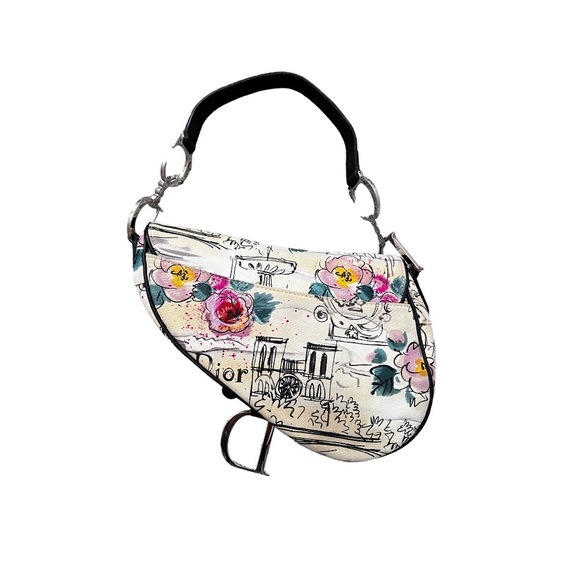 Very rare Vintage Paris 50‘s Dior saddle 0347 - Picture 2 of 7